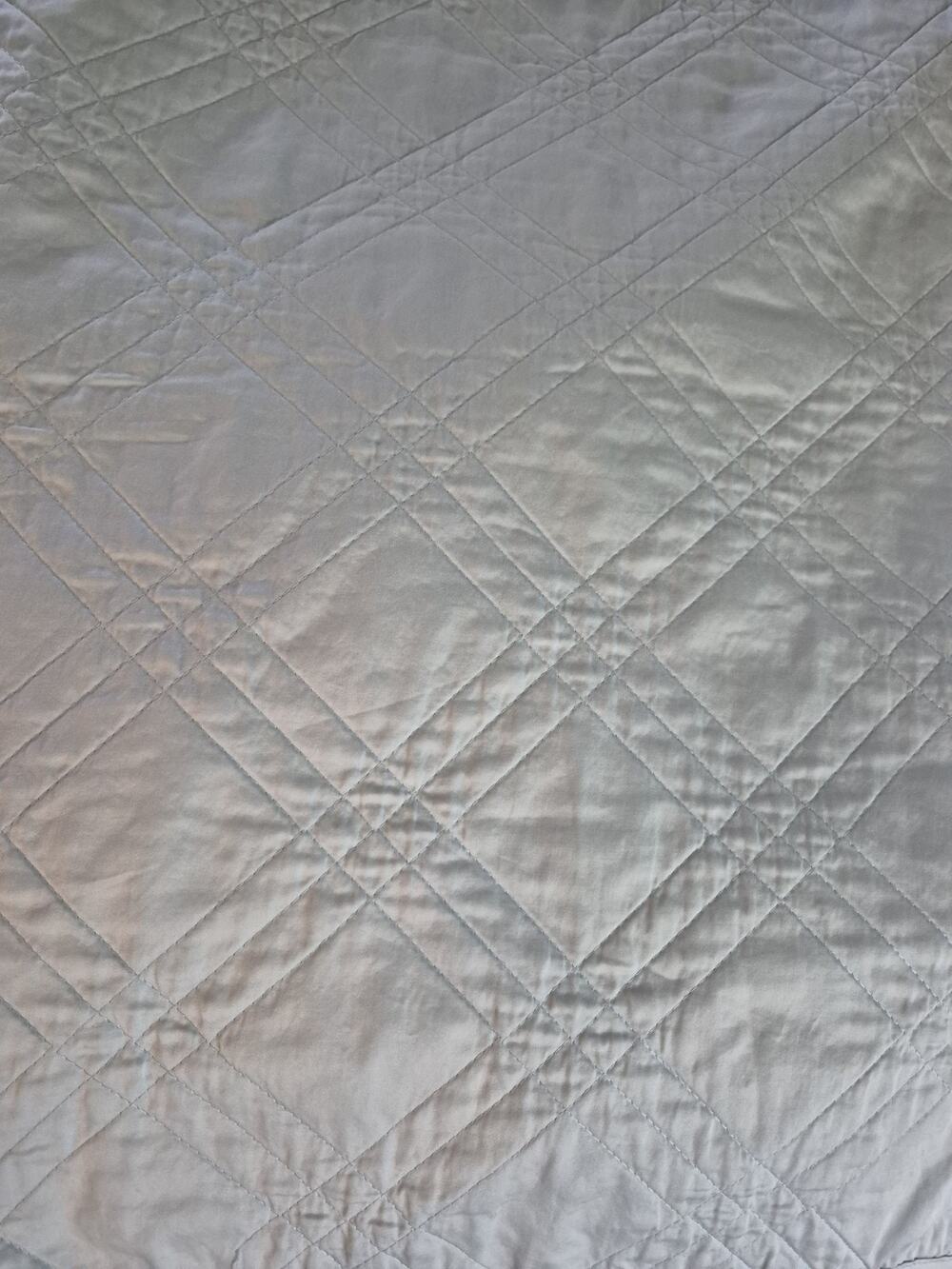 💥 RALPH LAUREN Regent Powder Blue Romantic Traveler KING Quilted Comforter Bed